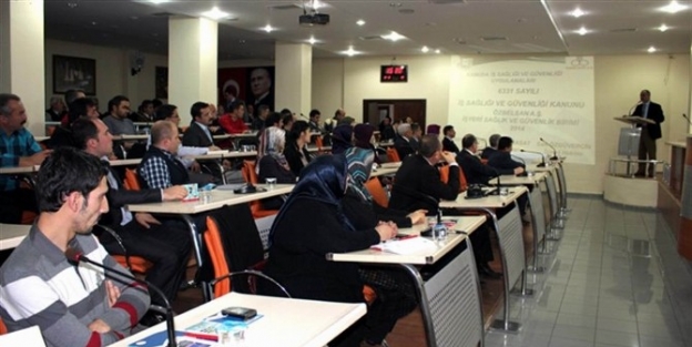 Sivas’ta Kamuda İş Sağlığı Ve Güvenliği Eğitimi Verildi