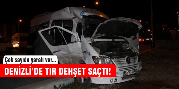 TIR dehşet saçtı