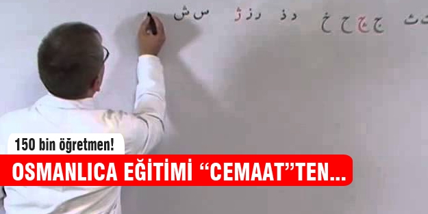 Osmanlıca eğitimini cemaat verecek