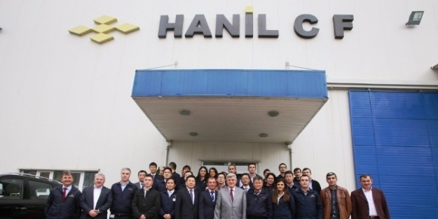 Başkan Karaosmanoğlu’ndan Hanil Cf Fabrikası’na Ziyaret