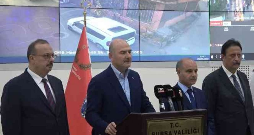 Bursa tarihinin en büyük uyuşturucu operasyonunu Bakan Soylu açıkladı