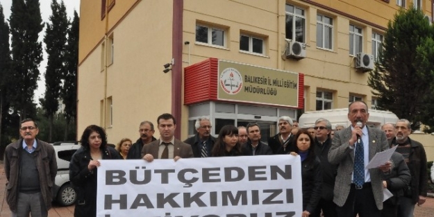 Eğitim-sen’den Milli Eğitim Önünde Eylem