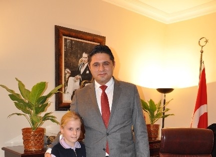 Minik Başkan’dan Acar’a Ziyaret