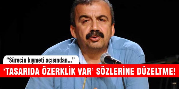 Sırrı Süreyya Önder'den özerklik açıklamalarına yalanlama