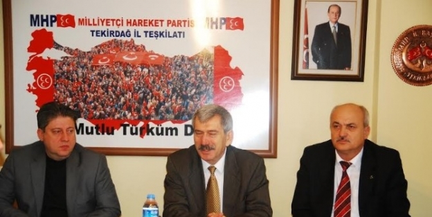 Mhp Genel Başkan Yardımcısı Şefkat Çetin: "ilkelerimize Uygun Davranmalıyız"