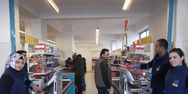 Tekman’da Market Açılışı