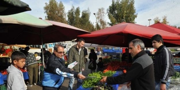 Buca’daki Pazar Yerlerine Temizlik Önlemi