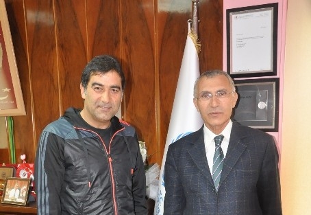 Adana Demirspor Teknik Direktörü Karaman, Hadi’yi Ziyaret Etti