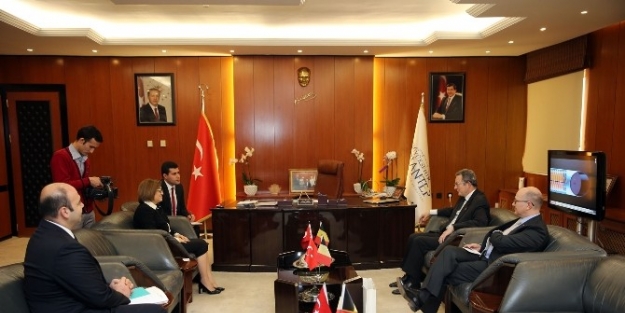 Belçika Büyükelçisi Trenteseau’dan Başkan Şahin’e Ziyaret