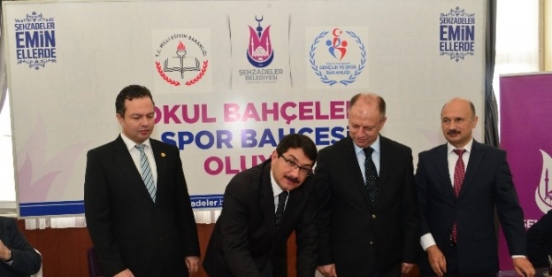 Okul Bahçeleri Spor Bahçesi Oluyor!