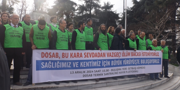 Bursalılar termik santral için yürüyecek
