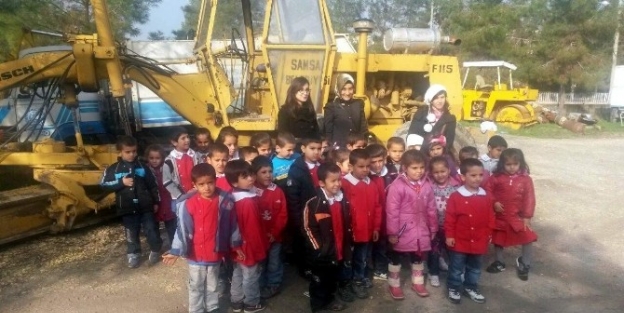 Minikler İş Makineleri Tanıdılar