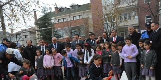 Ortahisar Belediyesi’nden Trafik Eğitim Parkuru Projesi