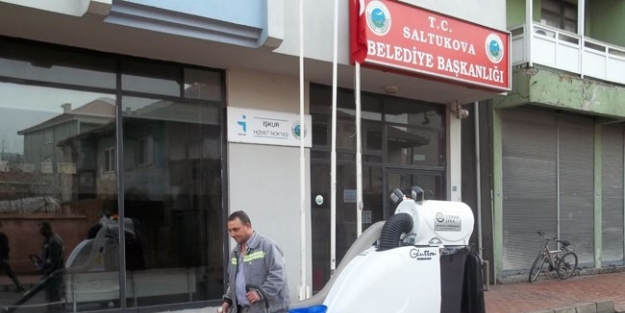 Saltukova’ya Vakumlu Temizlik Aracı