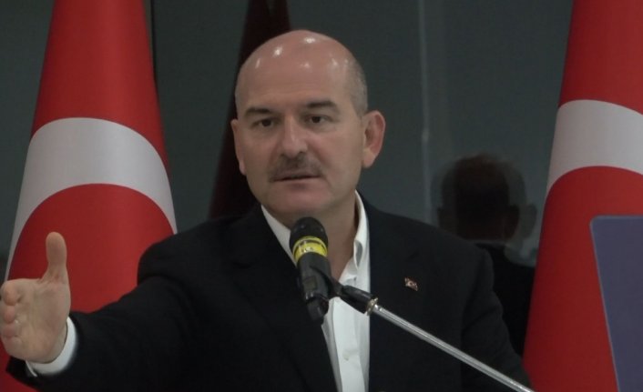 İçişleri Bakanı Soylu: 'Türkiye'nin ve Recep Tayyip Erdoğan'ın ayağına tıpış tıpış geldiler'