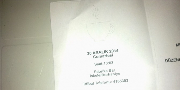 Okul Aile Birliğinin Barda Çay Partisine Tepki