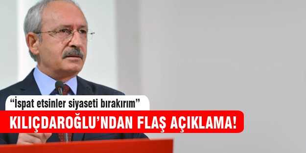Kemal Kılıçdaroğlu o iddialara yanıt verdi