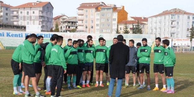 Kırşehirspor Teknik Heyeti Ligi İyi Sırada Bitirmek İstiyor