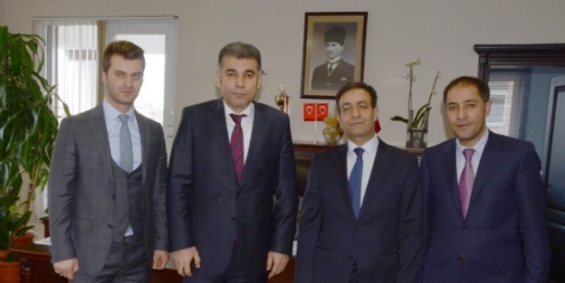 Emniyet Müdürü Kamil Karabörk’ten Baro Başkanı Talat Göğebakan’a Nezaket Ziyareti