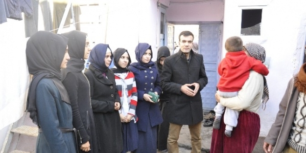 Siverek’te Öğrenciler ‘kardeş Aile’ Projesi Başlattı