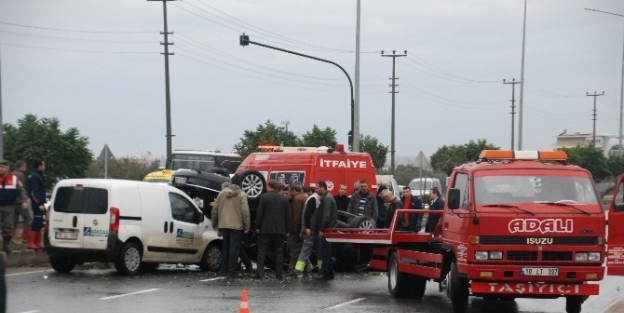 Balıkesir’de Zincirleme Kaza: 1 Yaralı