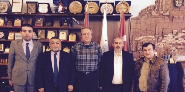 Tüm Nevşehirliler Federasyonu Başkanı Şen, Ünver’i Ziyaret Etti