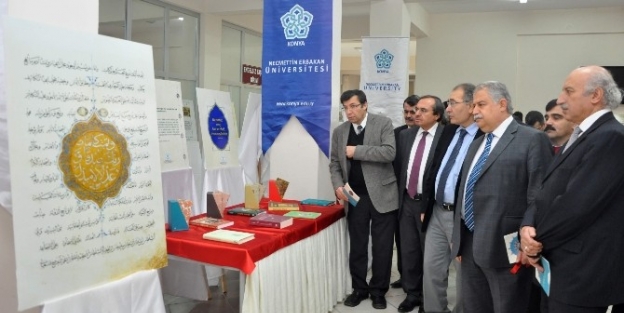 Neü’de “mesnevi Tercümeleri Ve Şerhleri” Sergisi Açıldı