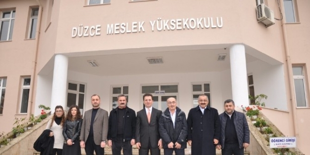 Düzce Tso’dan Düzce Meslek Yüksekokulu Ziyareti