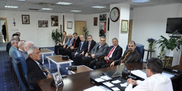 Son İgm Üyelerinden Başkan Saka’ya Ziyaret