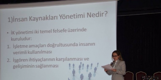Ergene Belediyesi Personeline ‘insan Kaynakları’ Eğitimi