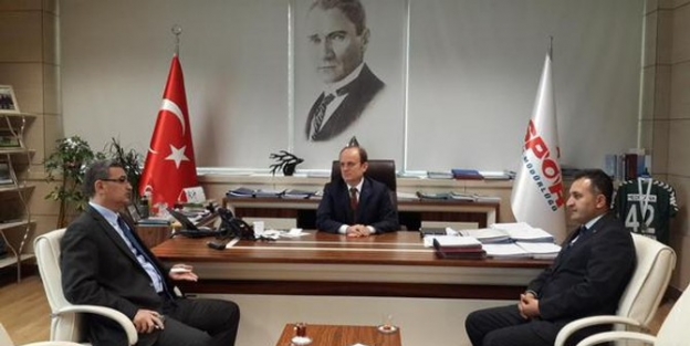 Başkan Güvenç, Bakanlarla Görüştü