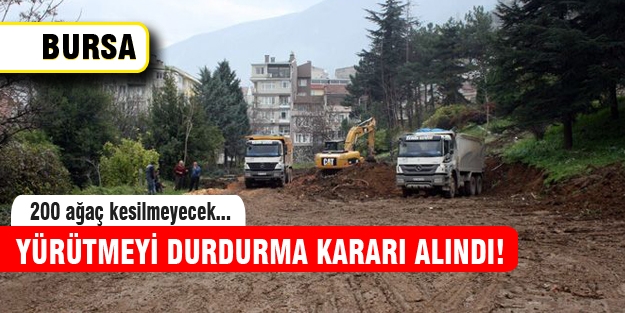 Huzurevi inşaatına durdurma kararı