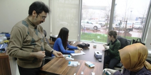 Büyükşehir Personeli Çölyak Testinden Geçti