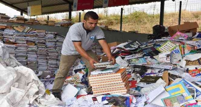 Yıldırım'da 1 haftada 50 ton kullanılmış kitap toplandı