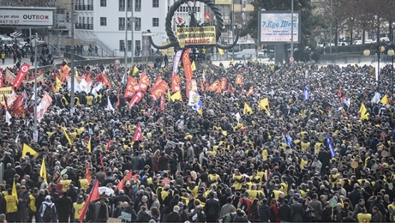 Sıhhiye Meydanı'nda bütçe mitingi