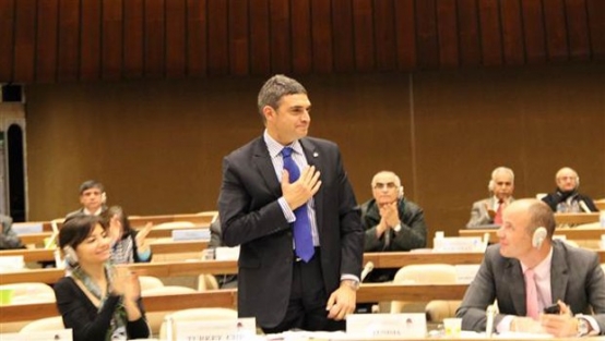 Umut Oran başkan yardımcısı seçildi