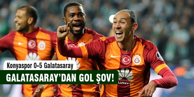 Galatasaray'dan gol şov