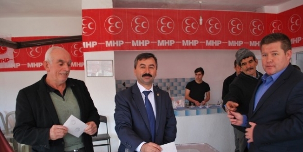 Pazarlar Mhp’de Osman Ünal Güven Tazeledi