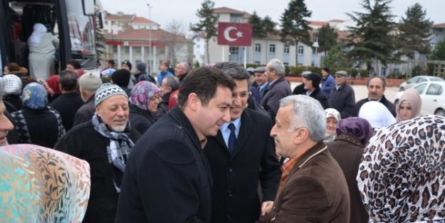 Bozüyük’ten 38 Kişilik Umre Kafilesi Uğurlandı