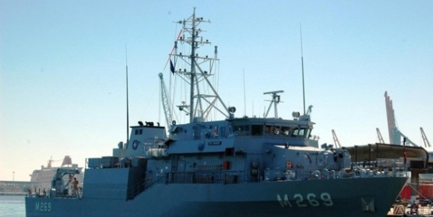 Tcg Anamur Mayın Gemisi Anamur’a Geliyor