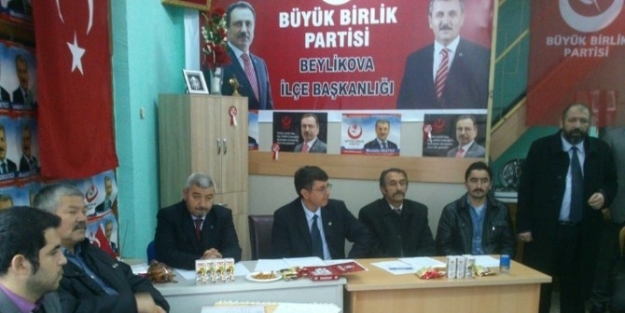 Büyük Birlik Partisi Beylikova’da İlçe Kongresi Yaptı