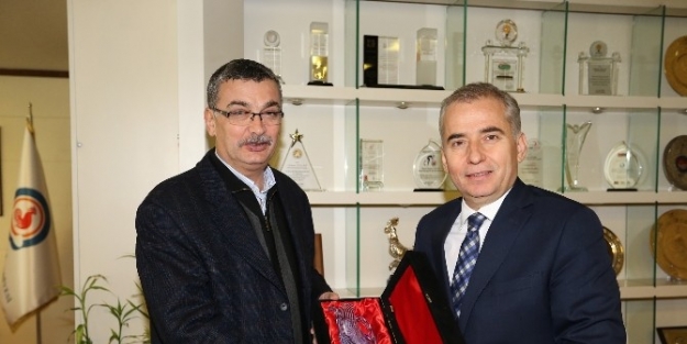 Şanliurfa Belediye Başkanı Güvenç’ten Başkan Zolan’a Ziyaret