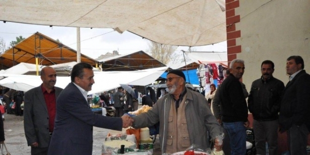 Başkan Tutal Esnafları Ziyaret Etti