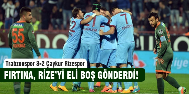 Trabzonspor 3-2 Çaykur Rizespor