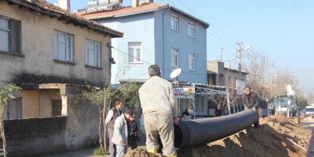 Burhaniye De Su Baskınlarına Belediye Önlemi
