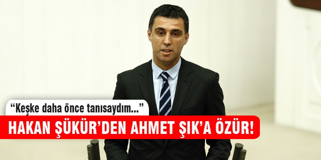 Hakan Şükür'den Ahmet Şık açıklaması