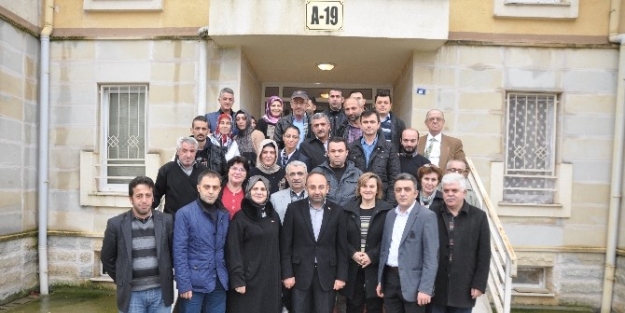 Başkan Üzülmez Taçyaprak Site Yönetimine Konuk Oldu