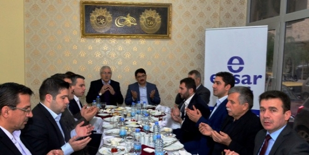 Başkan Çelik Ensar Vakfı’nın Konuğu Oldu