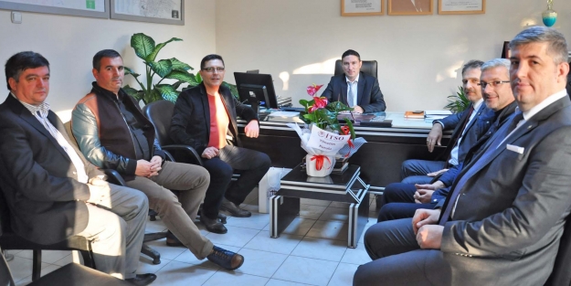 İTSO yöneticilerinden UEDAŞ'ın yeni müdürüne ziyaret