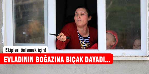 Evini yıktırmamak için...